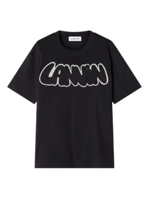 Valentino Garavani シェ プリントTシャツ | ブラック | FARFETCH JP