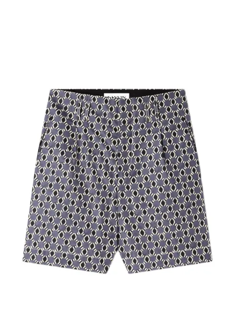 Lanvin printed cotton shorts
