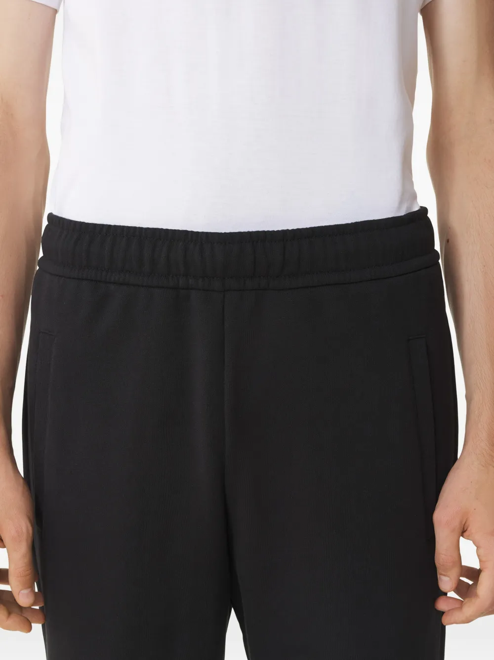 Lanvin Trainingsbroek met logo-applicatie Zwart