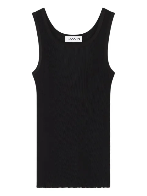 Lanvin ribbed vest