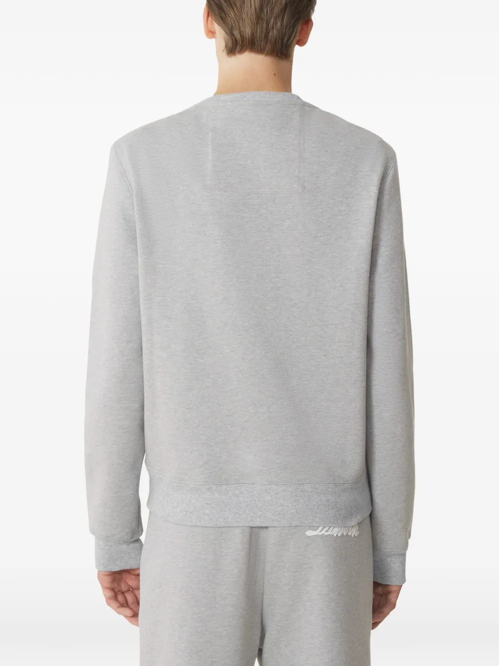 Lanvin Sweater met logodetail Grijs