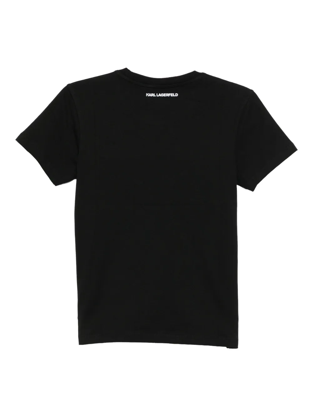  Karl Lagerfeld Rsg Glitter T-shirt - Black 