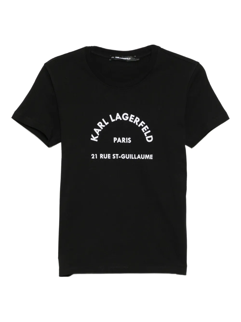 Karl Lagerfeld RSG Glitter T-shirt - Nero