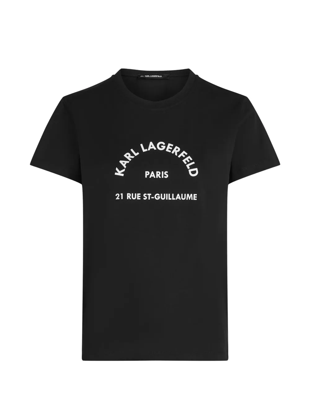 Karl Lagerfeld RSG Glitter T-shirt - Schwarz