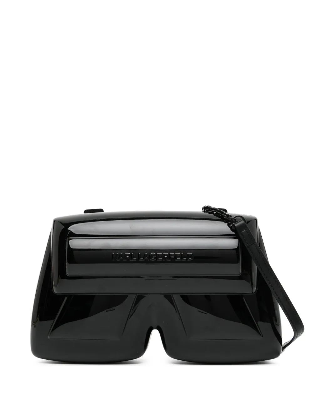 Karl Lagerfeld hard clutch - Nero