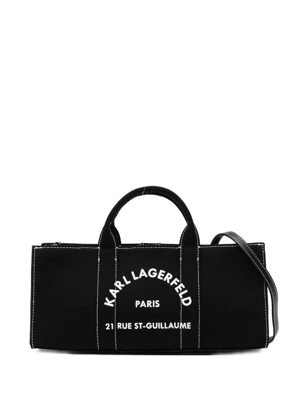 Karl Lagerfeld Krsg Ew Magazine tote bag - Nero