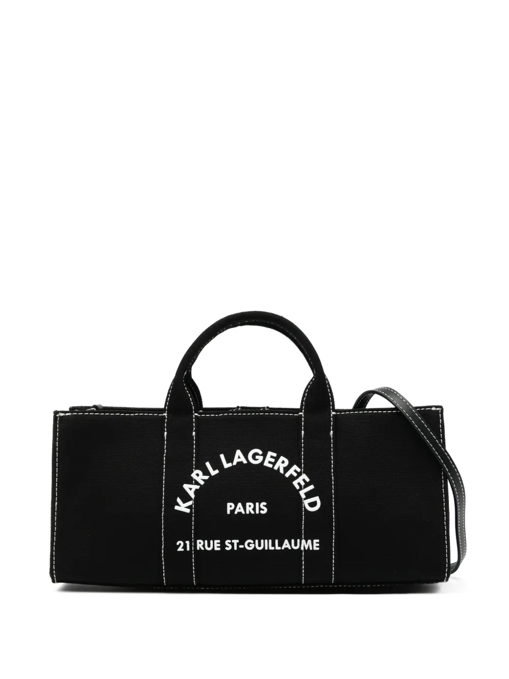 Karl Lagerfeld Krsg Ew Magazine tote bag - Nero