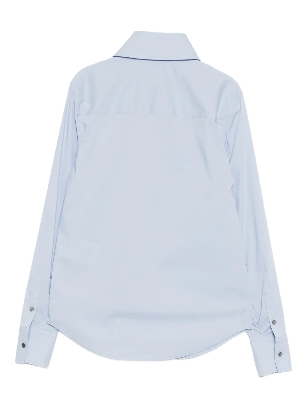 Karl Lagerfeld Popeline blouse - Blauw