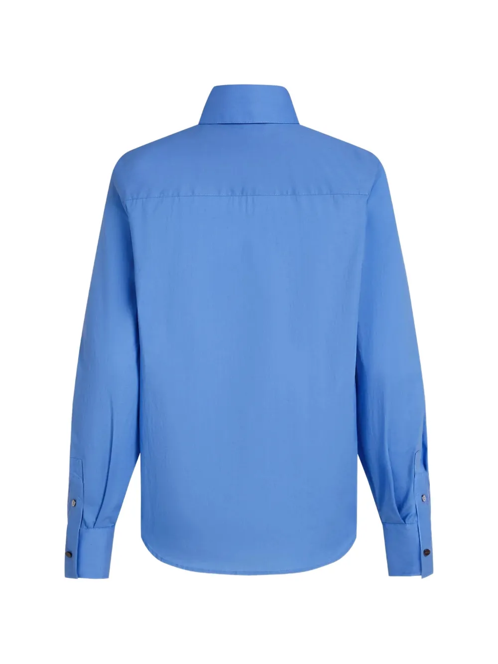 Karl Lagerfeld Popeline blouse Blauw