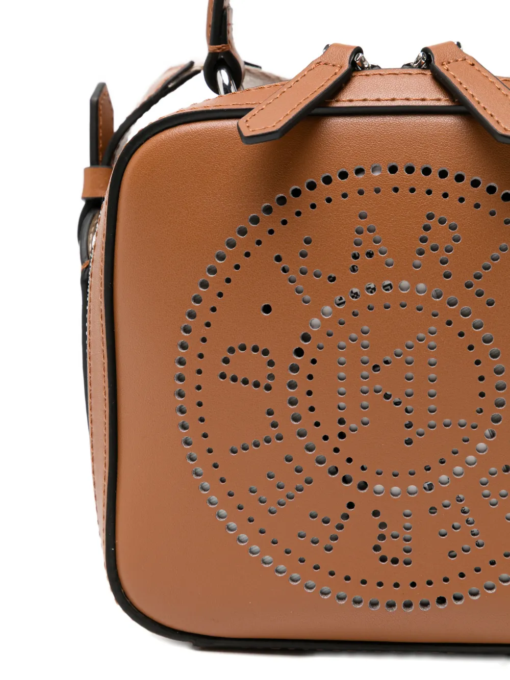 Karl Lagerfeld K Circle geperforeerde mini-tas Bruin
