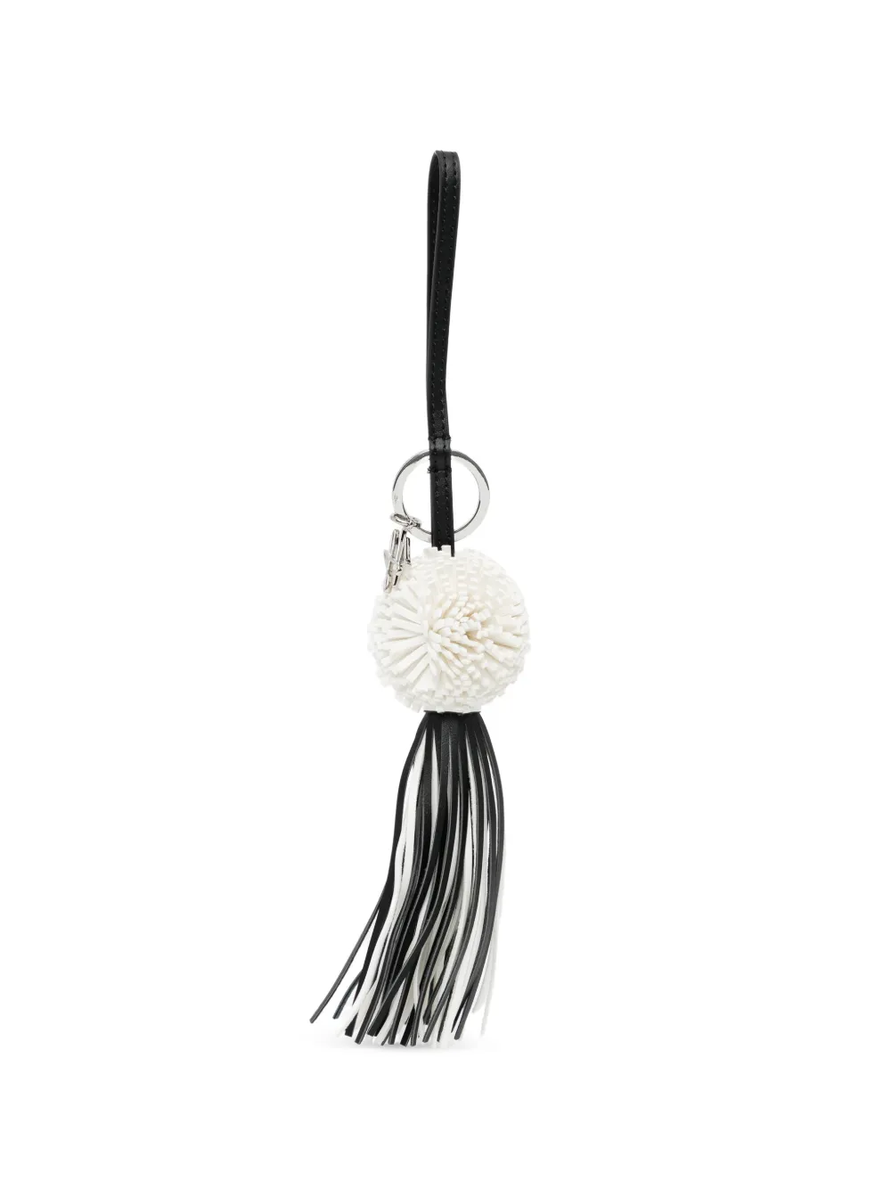 Karl Lagerfeld K/Autograph pompom charm - Bianco