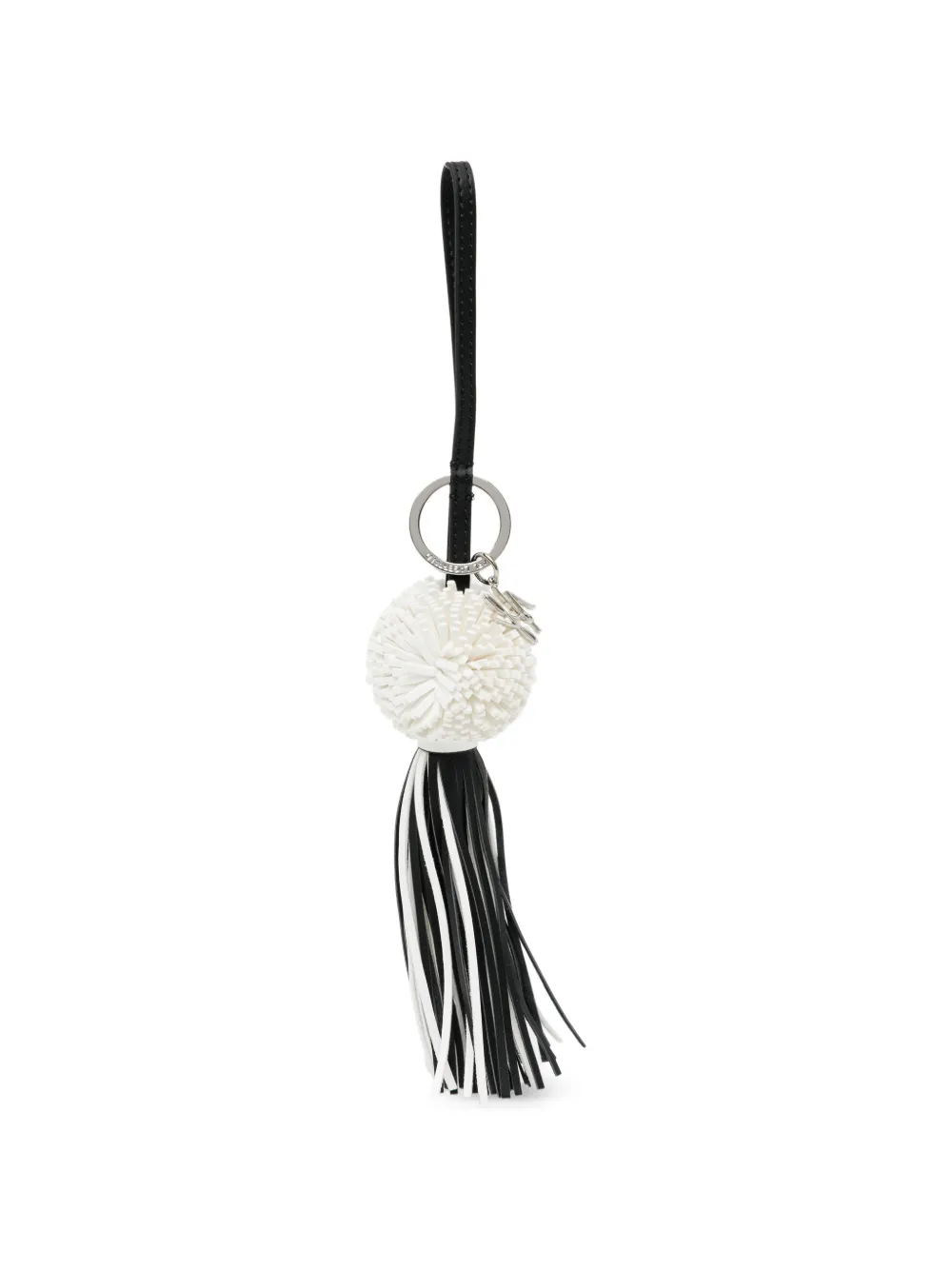 Karl Lagerfeld K Autograph bedel met pompon Wit