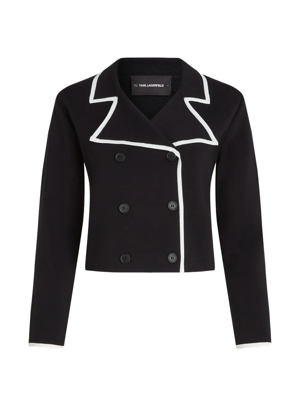 Karl Lagerfeld Cardigan doppiopetto - Verde
