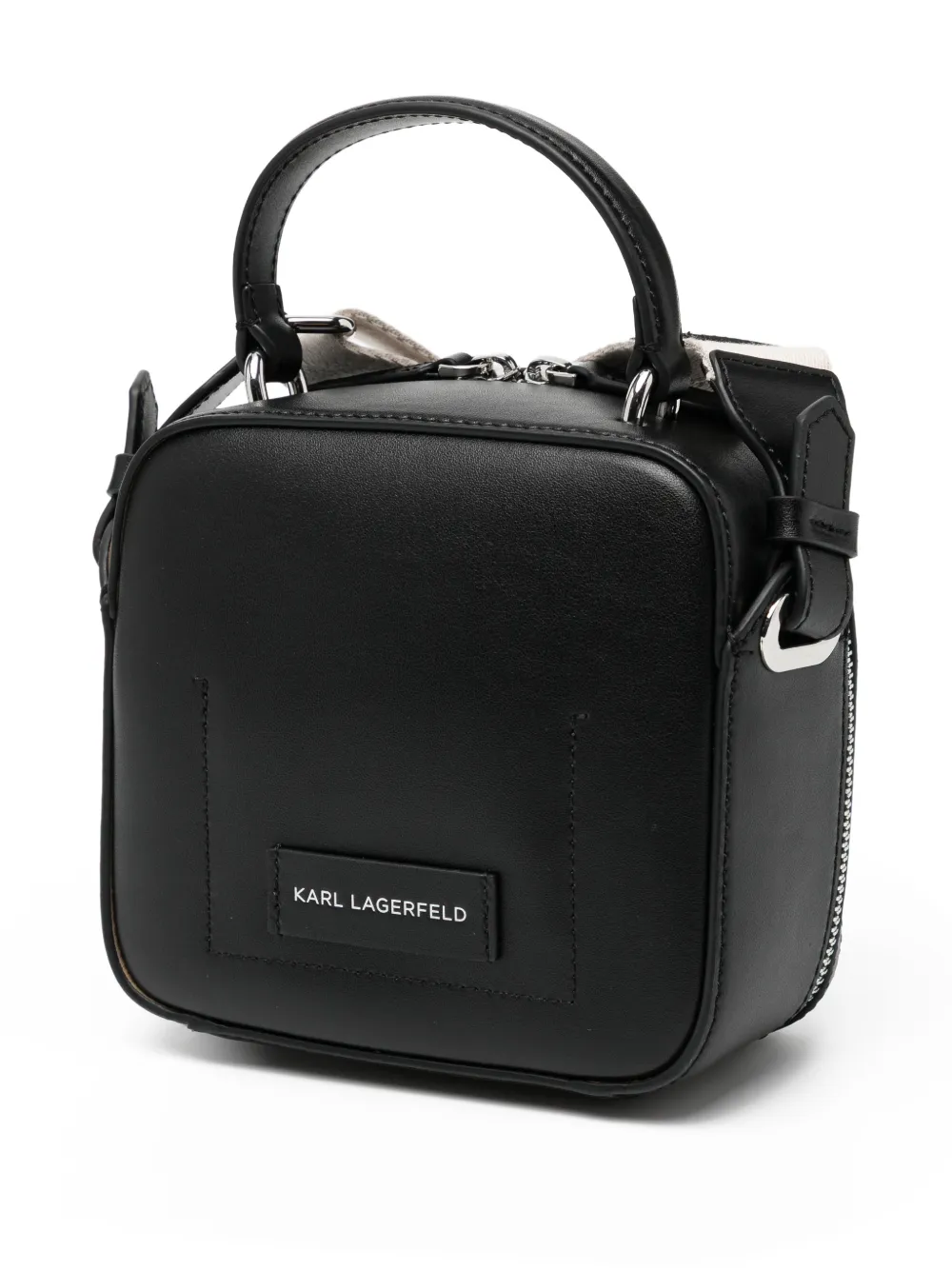  Karl Lagerfeld K/circle Perforated Mini Bag - Black 
