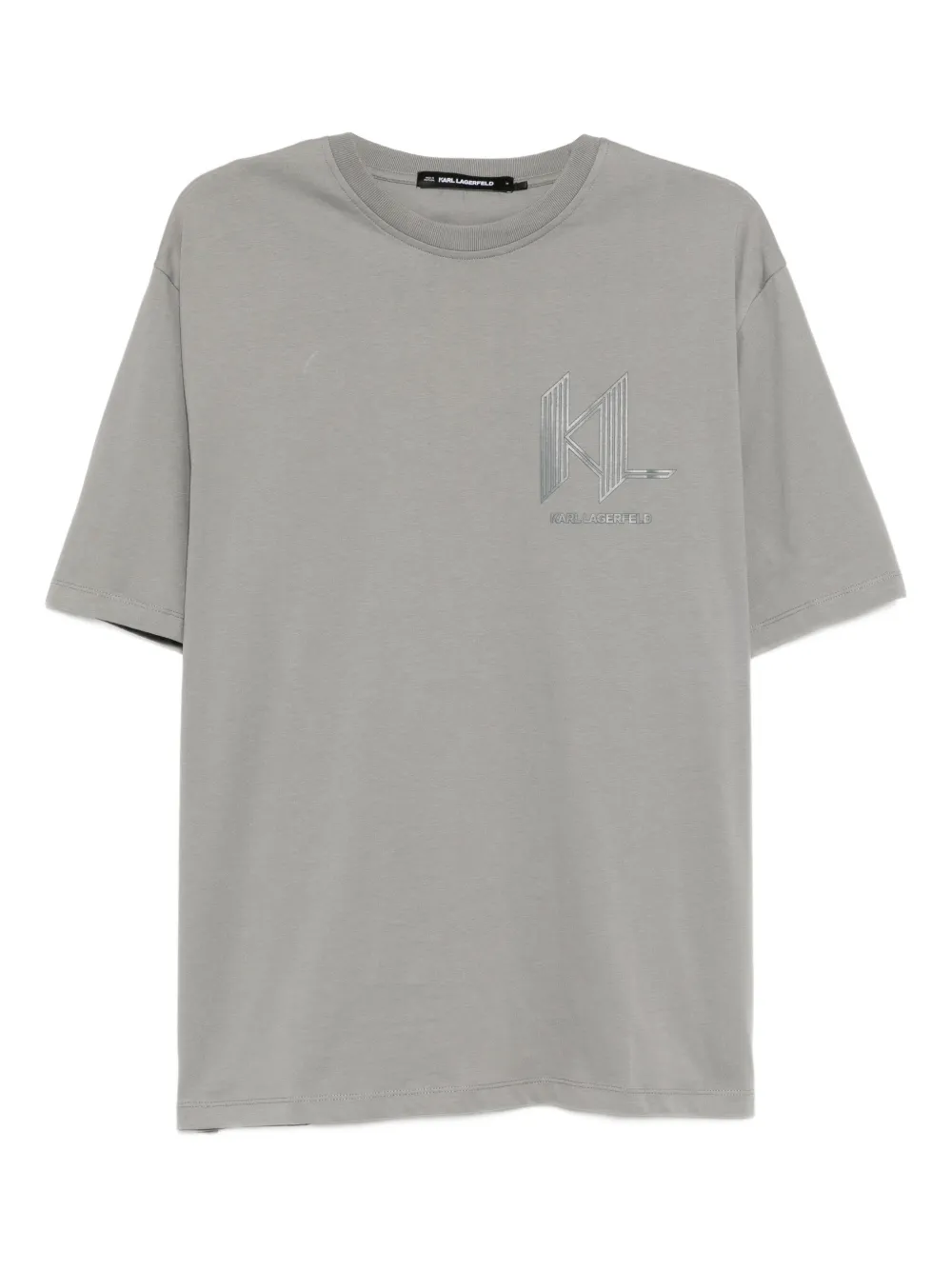 Karl Lagerfeld Artwork K T-shirt - Grigio