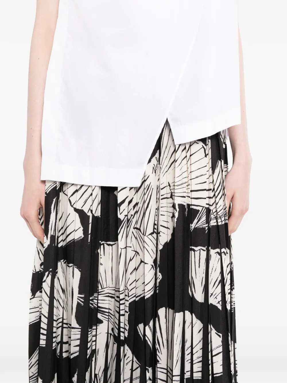 Karl Lagerfeld Commercial midi-rok Zwart