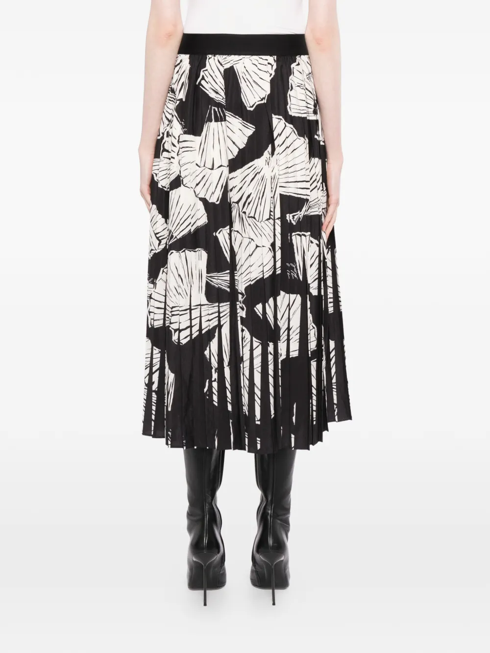 Karl Lagerfeld Commercial midi-rok Zwart