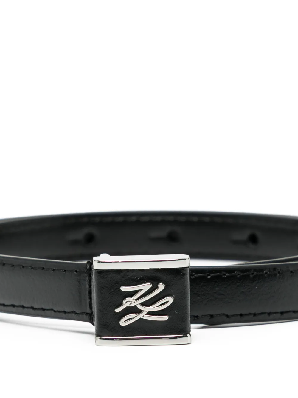  Karl Lagerfeld Kautograpgh Belt - Black 