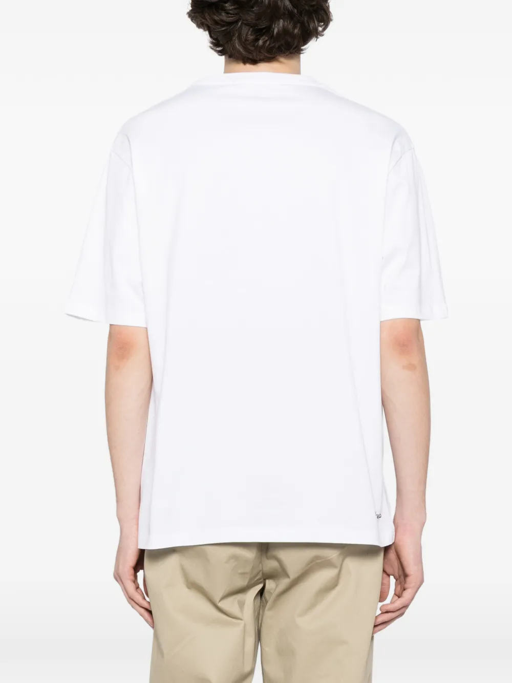 Karl Lagerfeld Artwork K T-shirt Wit
