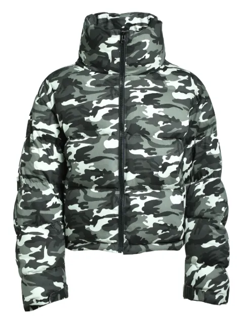 BREATH camouflage puffer jacket