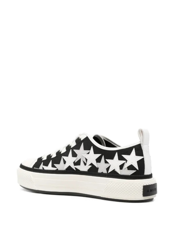 AMIRI Stars Court Low Sneakers | Black | FARFETCH