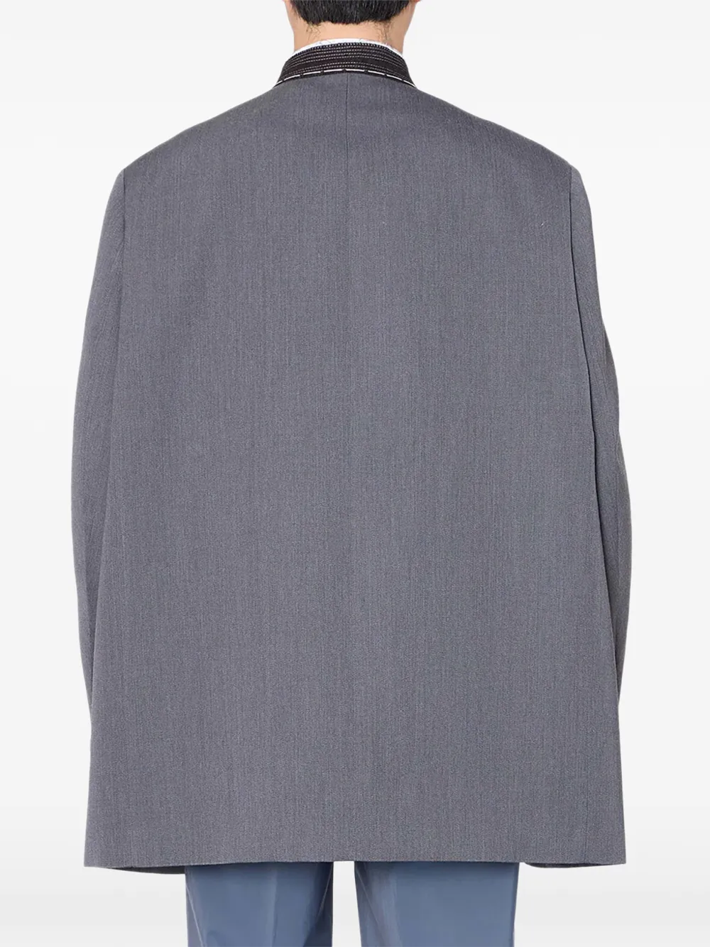  Kolor Notched Lapel Jacket - Grey 