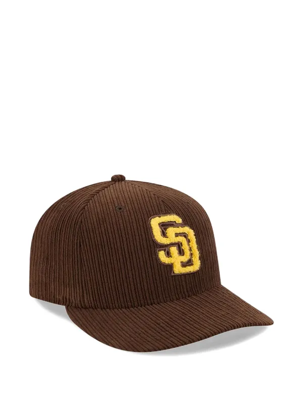NEW ERA CAP Corduroy Appliqué Hat | Brown | FARFETCH