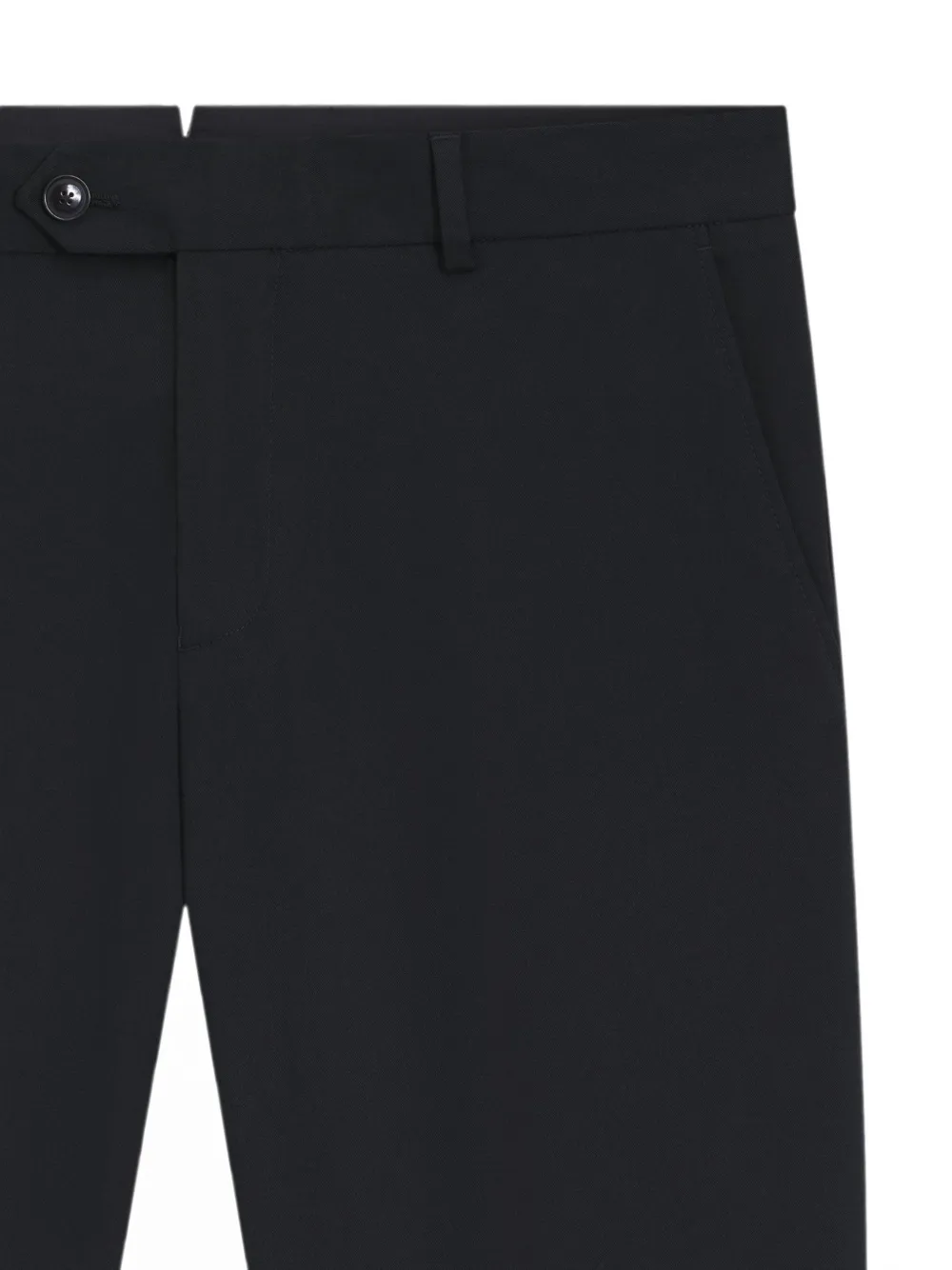 BOSS H-Genius pantalon met plooien Zwart