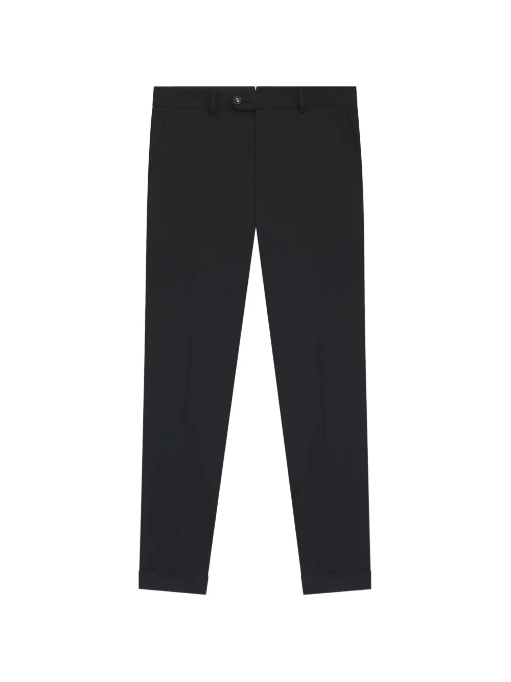 BOSS H-Genius tailored pressed-crease trousers - Nero