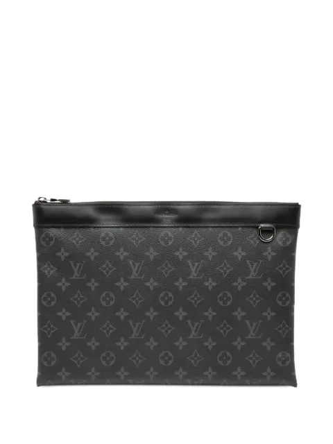 Louis Vuitton Pre-Owned 2020 Monogram Eclipse Discovery Pochette GM clutch bag
