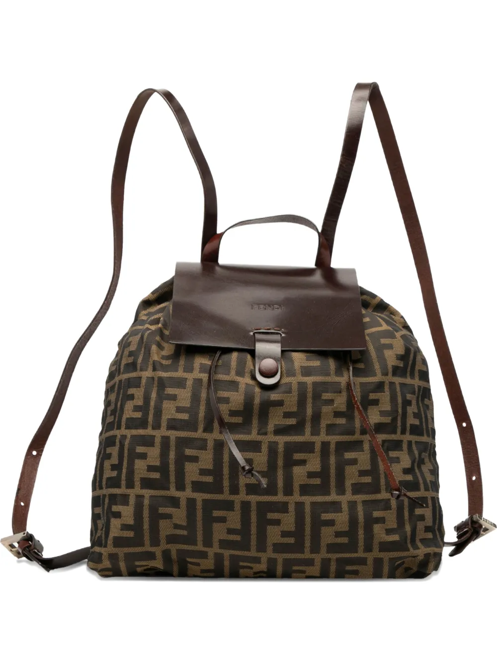 Fendi Pre-Owned 2000-2010 Zucca Canvas backpack | Brown | Image 1