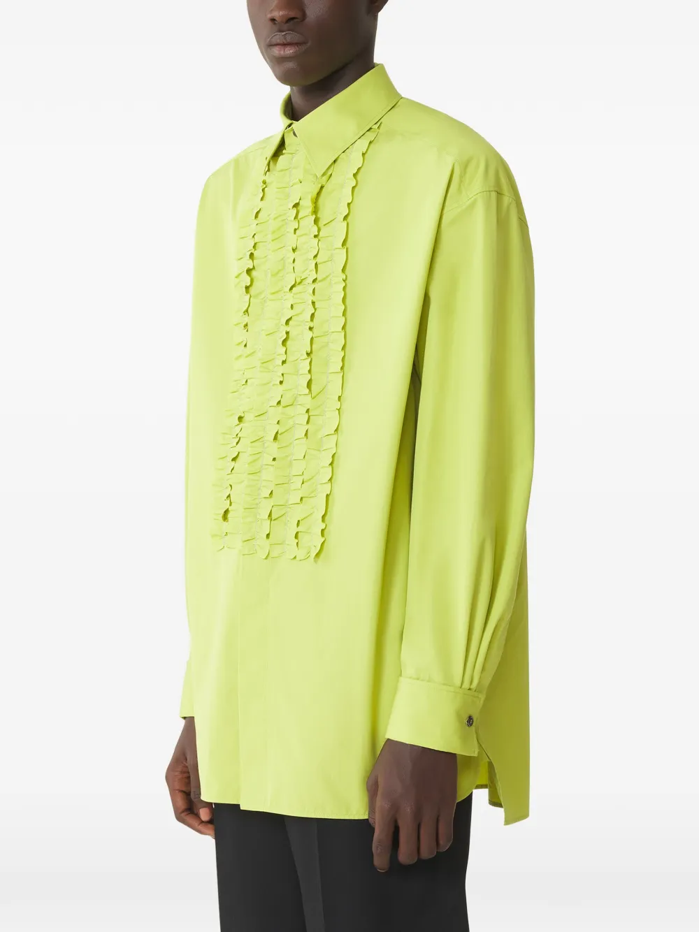  Lanvin Ruffled Shirt - Yellow 