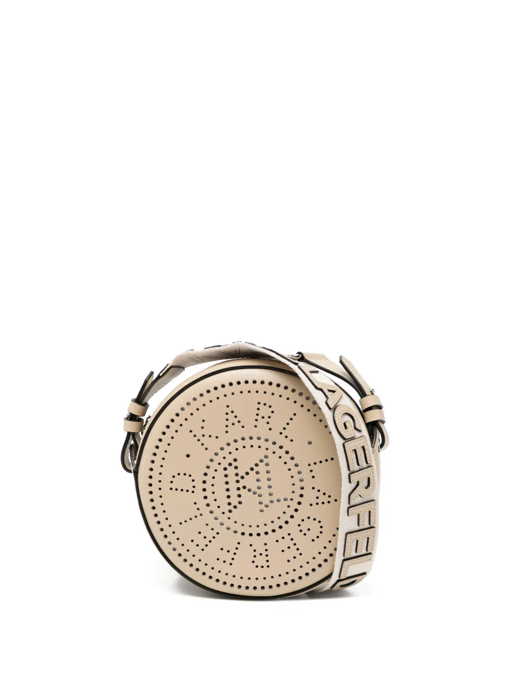 Karl Lagerfeld Borsa K/Circle Round Cb mini traforata - Toni neutri
