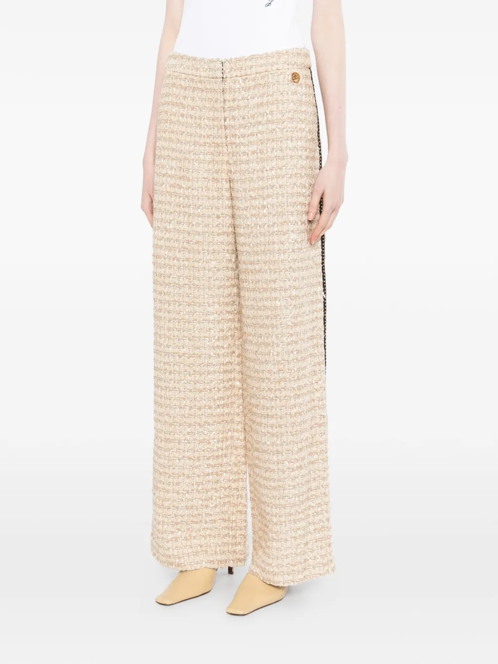  Karl Lagerfeld Boucle Trousers - Neutrals 