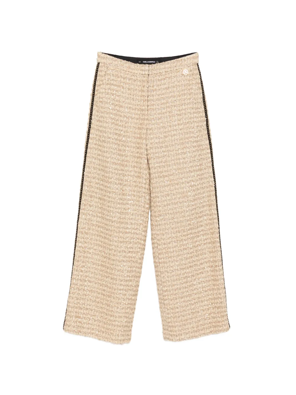 Karl Lagerfeld boucle trousers - Toni neutri