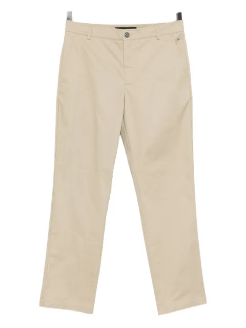 Karl Lagerfeld logo-plaqued chino trousers
