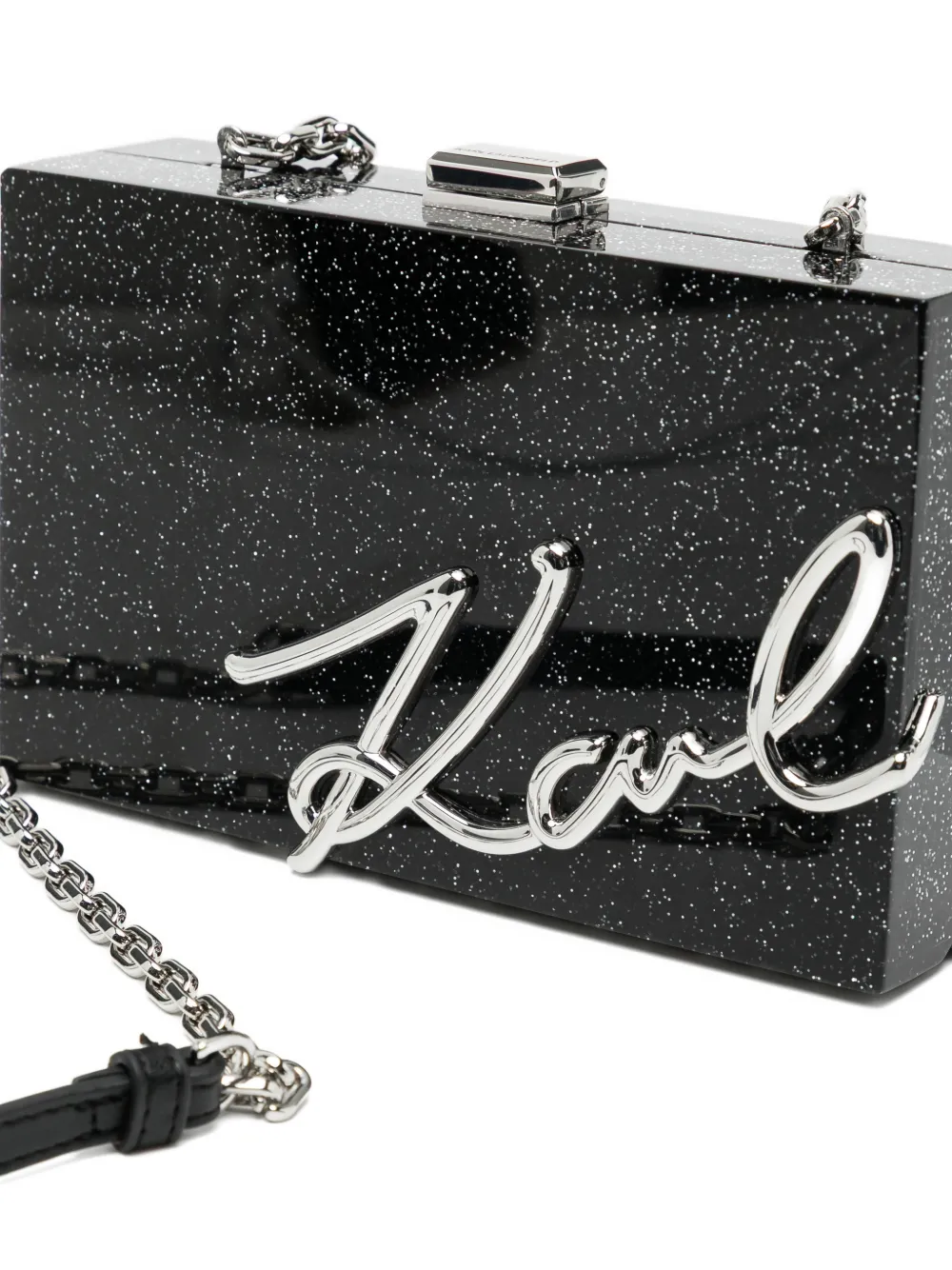 Karl Lagerfeld Ksoiree clutch Zwart