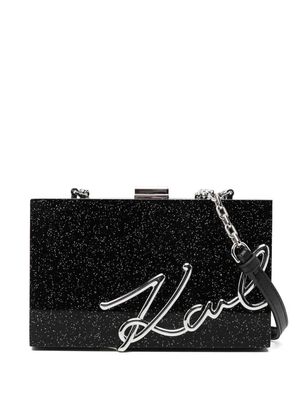 Karl Lagerfeld Ksoiree clutch bag - Nero
