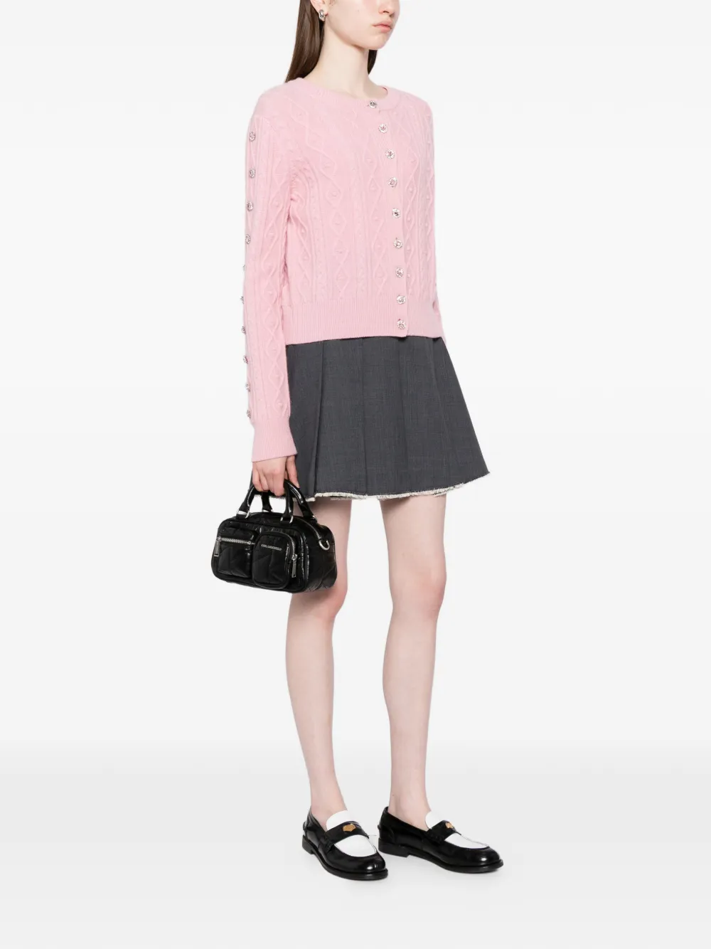 Karl Lagerfeld Kilt Pockets SM bowlingtas - Zwart