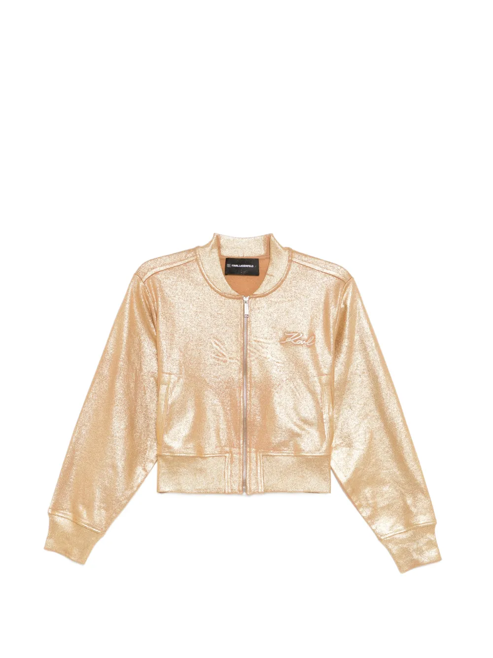 Karl Lagerfeld Bomber cerato - Oro