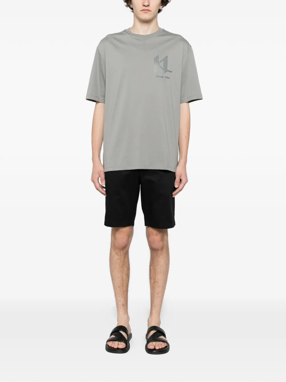 Karl Lagerfeld short chino en coton | Shorts chino | Image 2