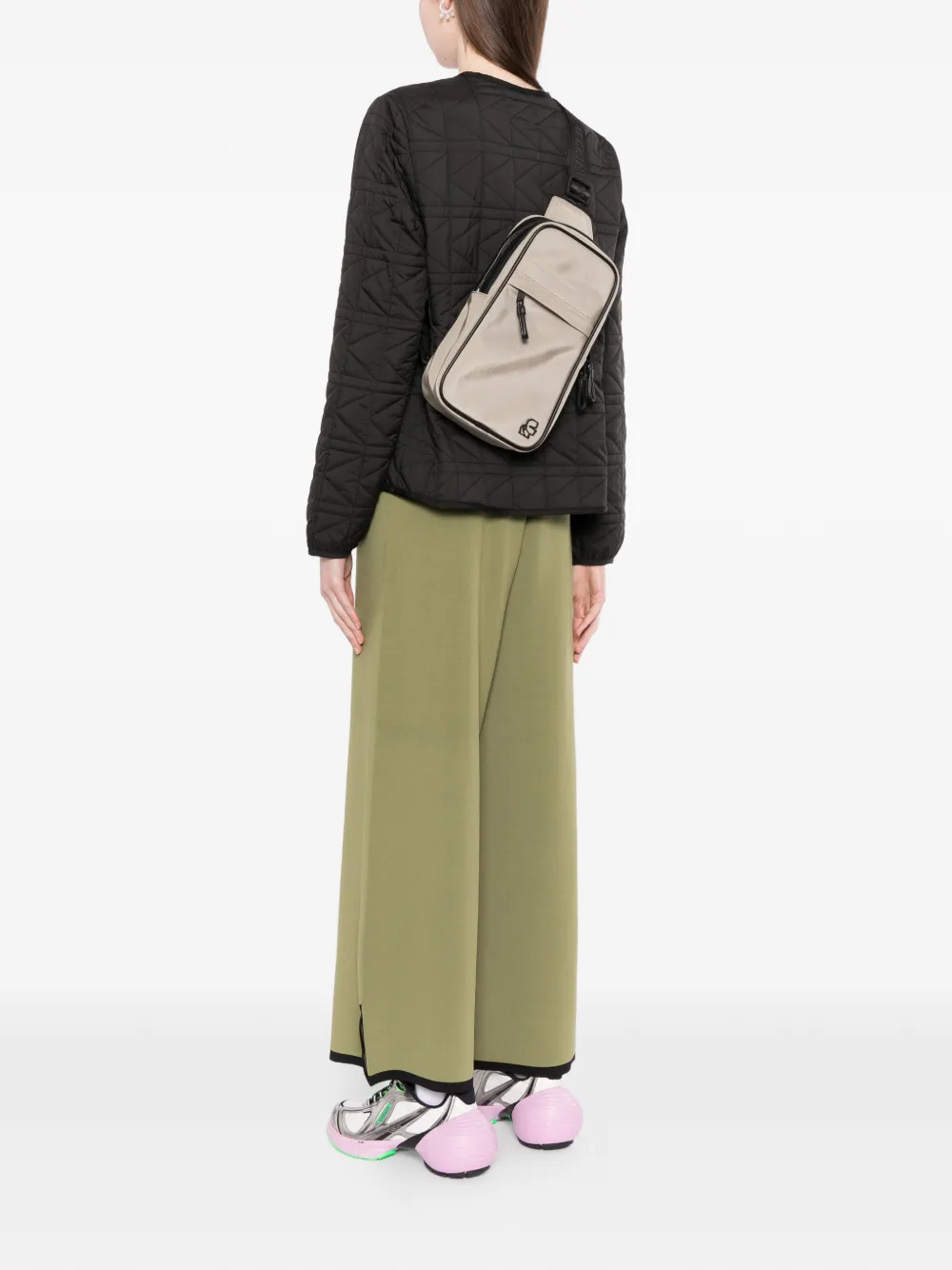 Karl Lagerfeld Kameo sling tas Beige