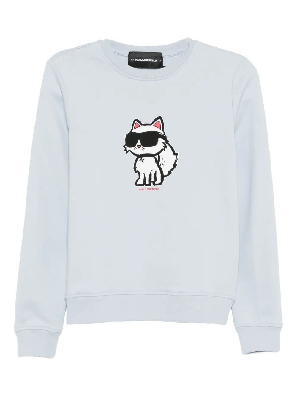 Karl Lagerfeld Ikon sketch sweatshirt - Blau