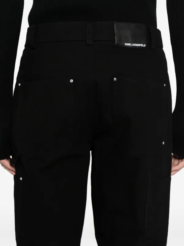 Karl Lagerfeld Ikon パンツ | ブラック | FARFETCH JP