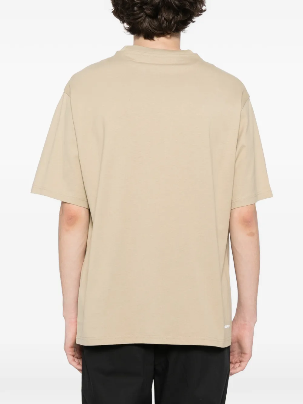 Karl Lagerfeld T-shirt met geometrische print Beige