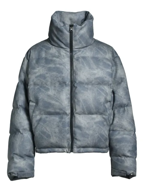 BREATH zip-up padded jacket