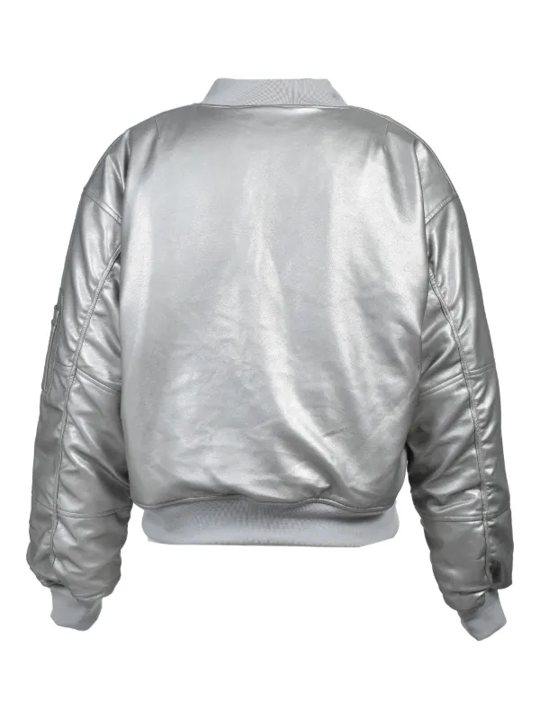 BREATH zip-up Bomber Jacket | Silver | FARFETCH