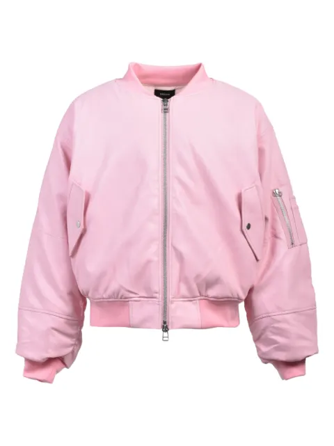 BREATH zip-up bomber jacket
