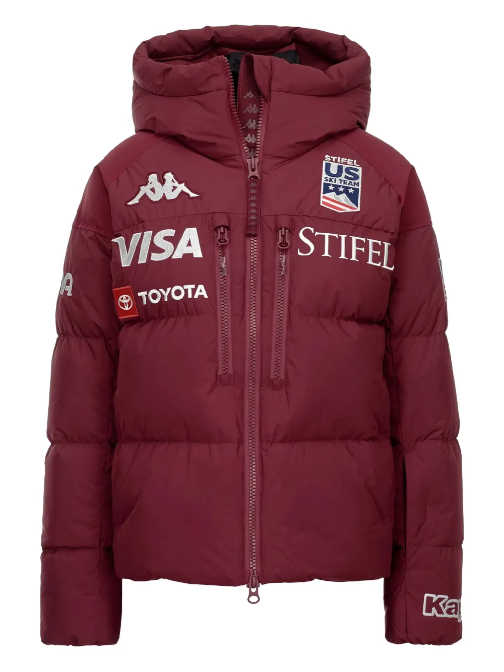 Kappa hooded jacket - Rosso