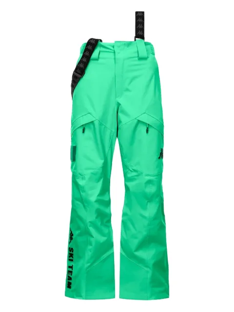 Kappa logo-detail multi-pocket ski bottoms 